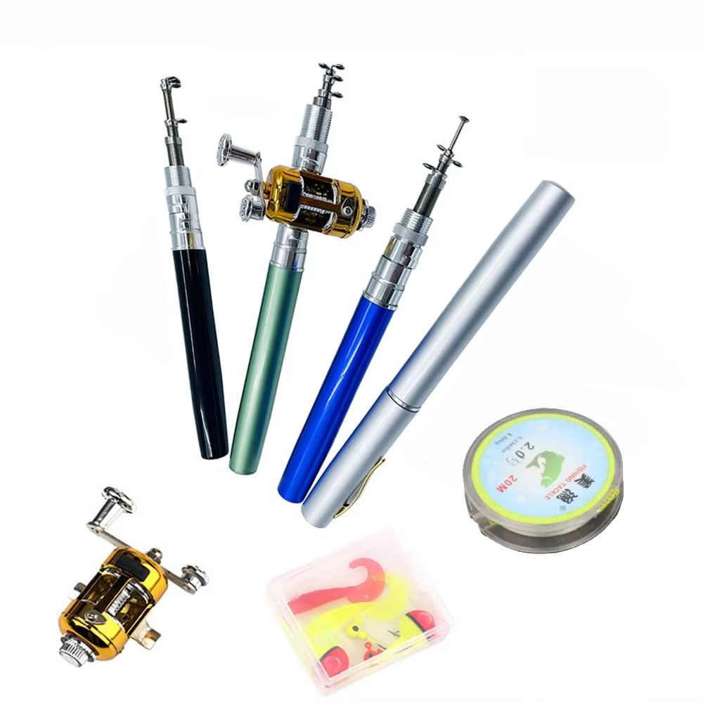 Fishing Line Spooler - Telescopic Pocket Fishing Rod Pen Shape