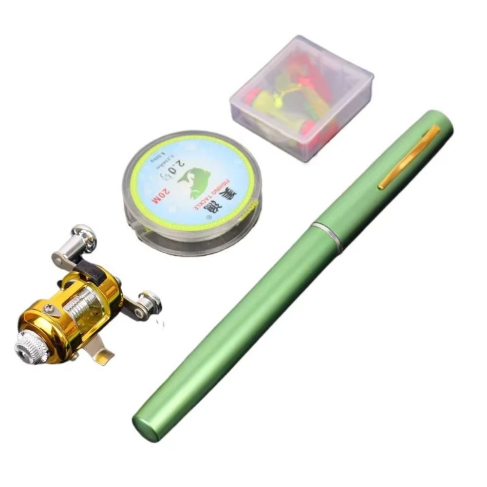 Telescopic Pocket Fishing Rod  - Fishing Line Spooler ulasan dan harga