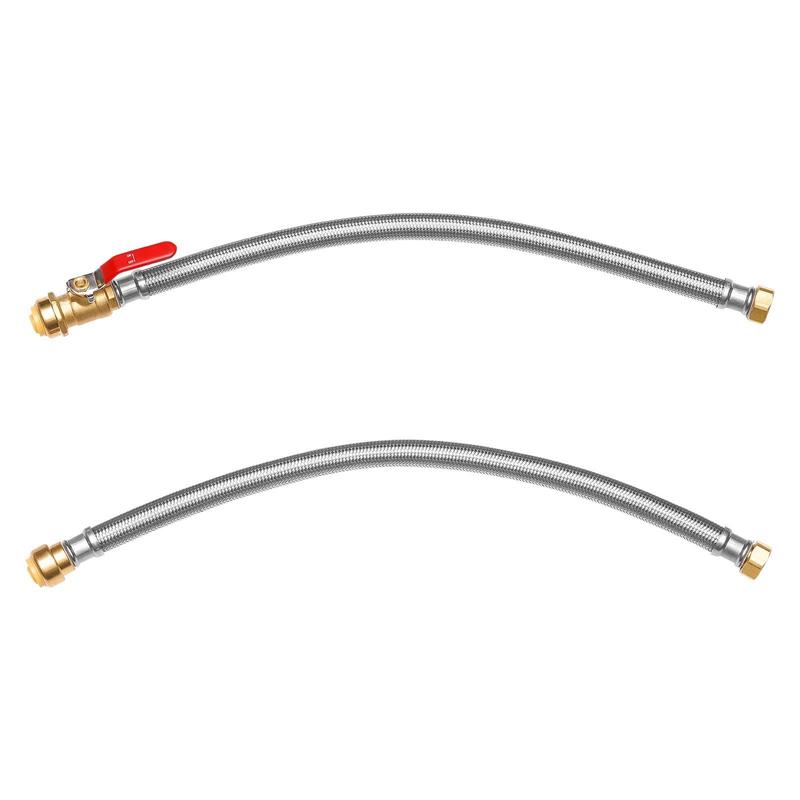 Water Heater Kit, Push-Fit Val - Braided Line ulasan dan harga