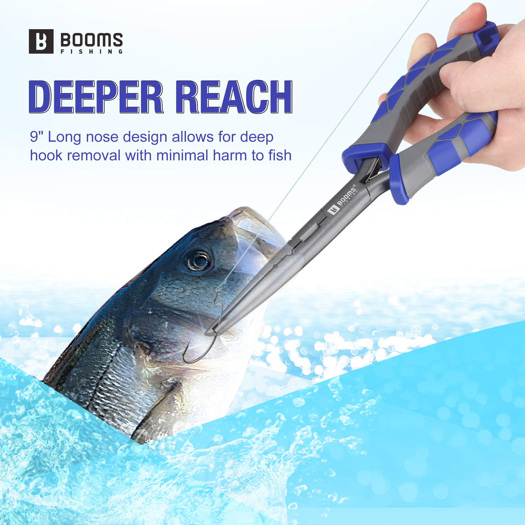 Booms Fishing XW10 23cm Long N - Fishing Line Cutter ulasan dan harga