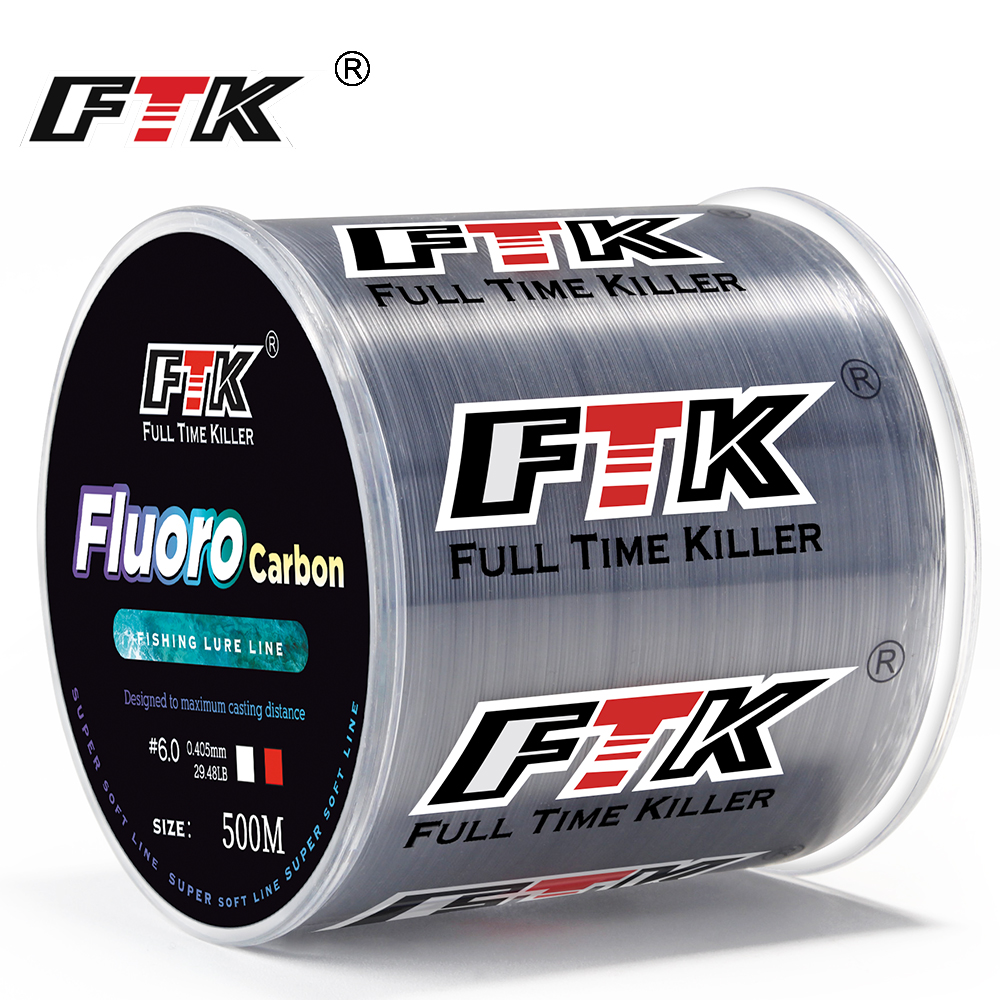 FTK Fishing Line 300M / 500M C - Freshwater Line ulasan dan harga