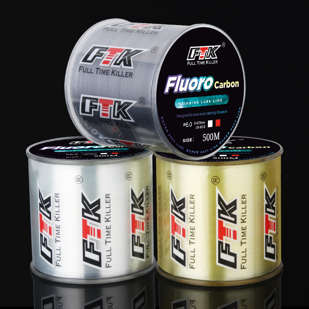FTK Fishing Line 300M / 500M C - Freshwater Line ulasan dan harga