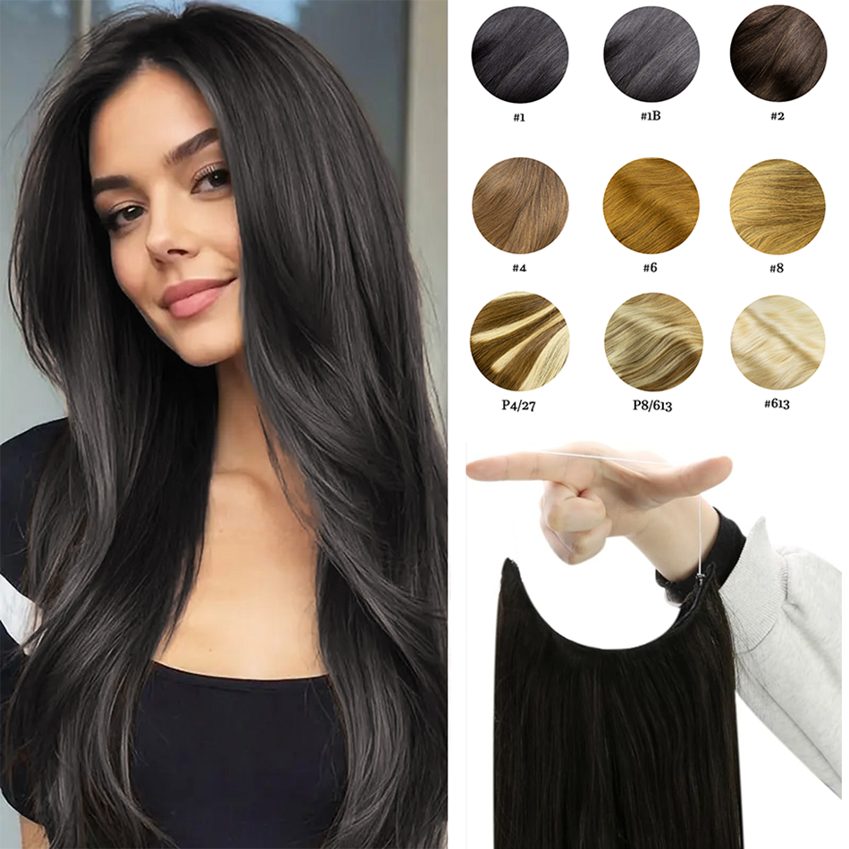 Straight Fish Line Human Hair  - Tippet Line ulasan dan harga