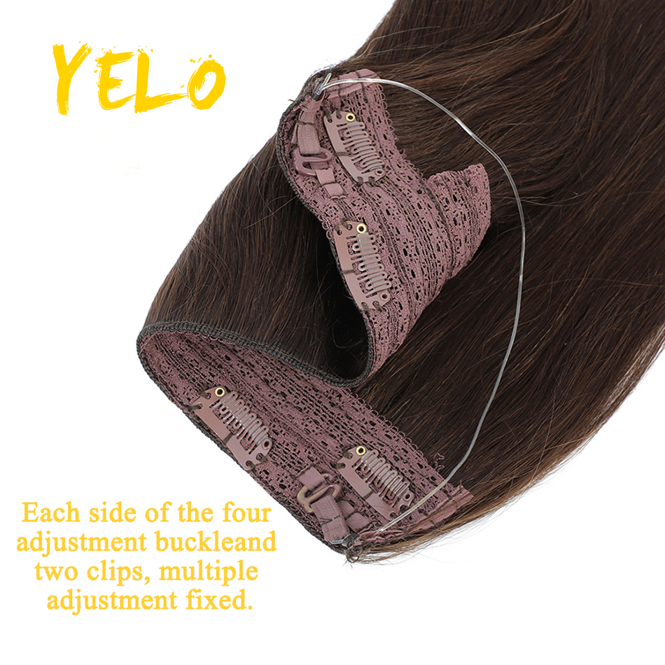 Wire In Hair Extension Human H - Tippet Line ulasan dan harga