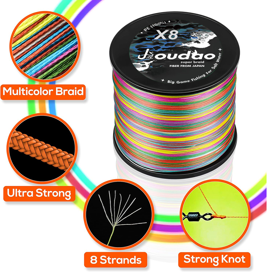8Strands Braided Fishing Line  - Freshwater Line ulasan dan harga