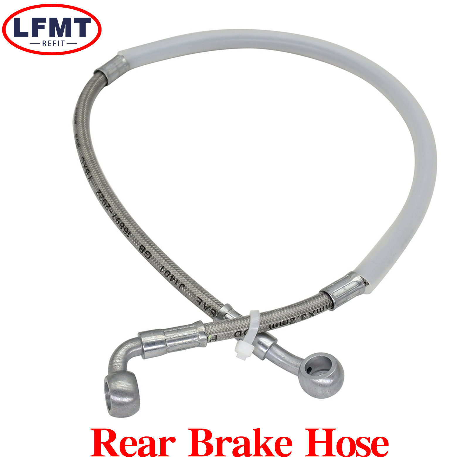 Motorcycle Rear Brake Oil Hose - Braided Line ulasan dan harga