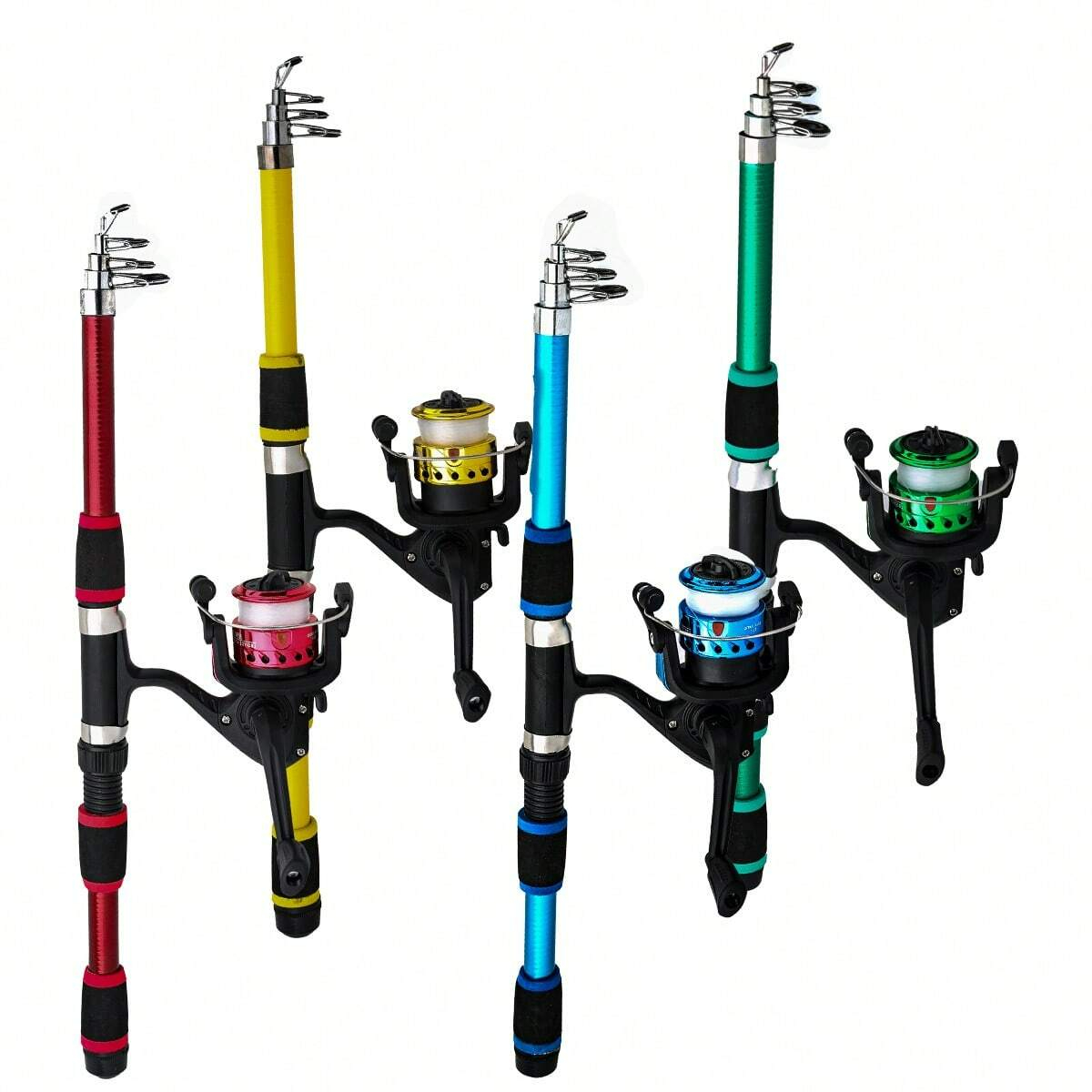 Fishing Pole Set Full Kits Wit - Fishing Line Spooler ulasan dan harga