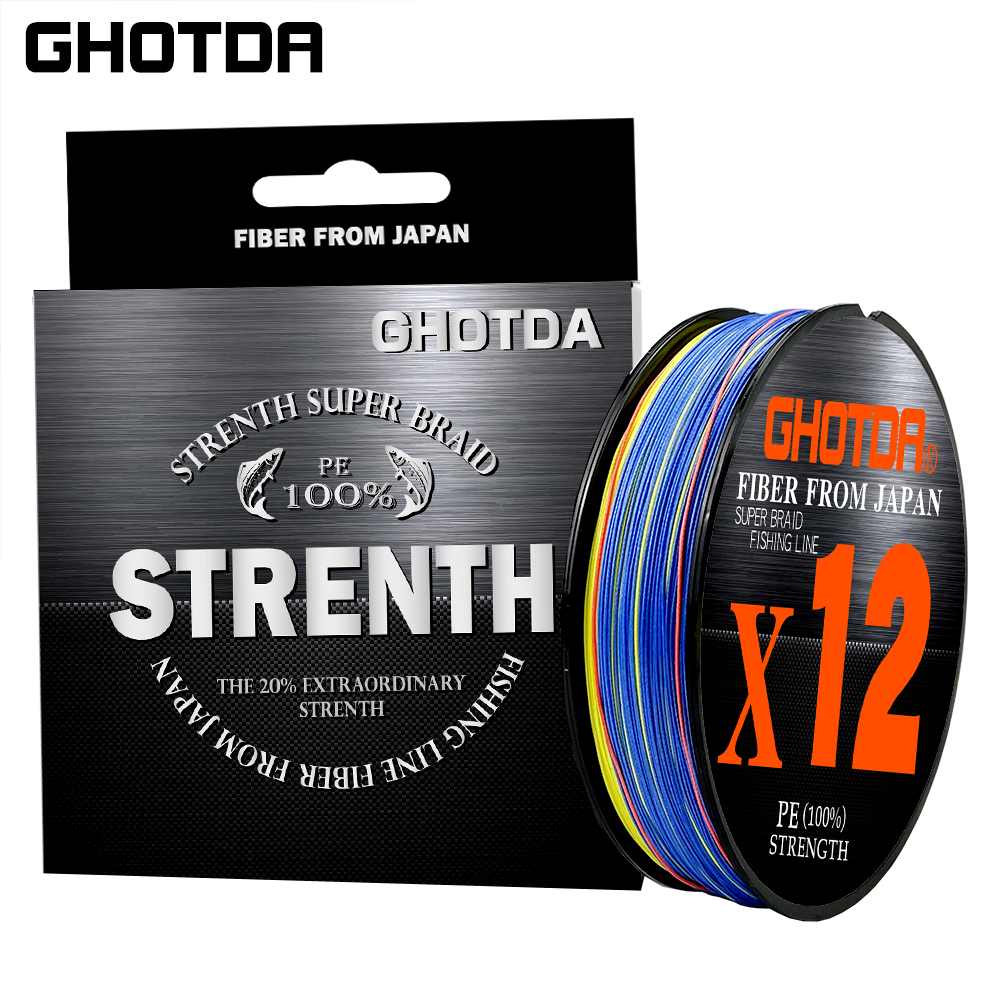 Braided Fishing Line 12 Strand - Freshwater Line ulasan dan harga