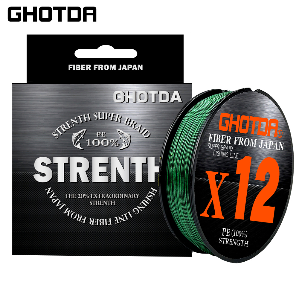 Braided Fishing Line 12 Strand - Freshwater Line ulasan dan harga
