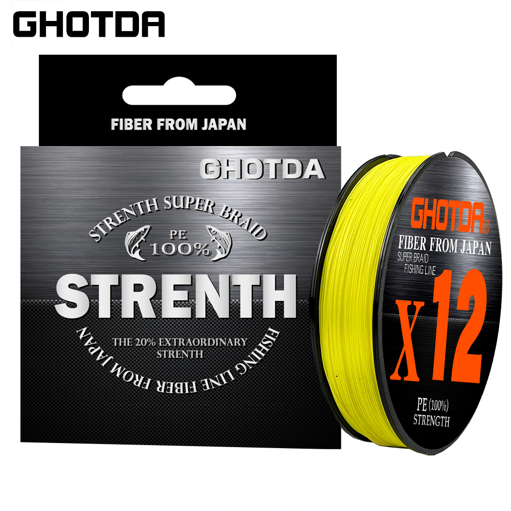 Braided Fishing Line 12 Strand - Freshwater Line ulasan dan harga