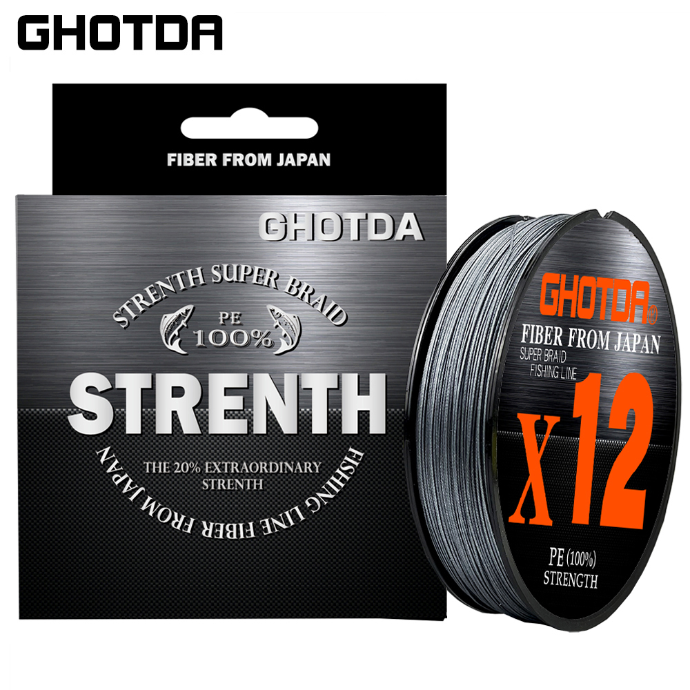 Braided Fishing Line 12 Strand - Freshwater Line ulasan dan harga