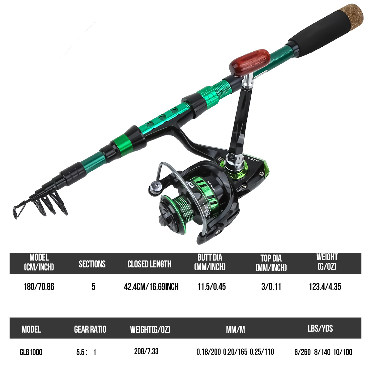 New Carbon Fiber Lure Rod Comp - Freshwater Line ulasan dan harga