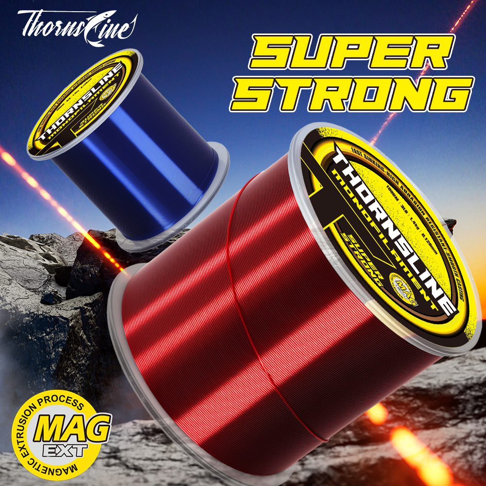 Thornsline 500M 1000M Nylon Fi - Ice Fishing Line ulasan dan harga