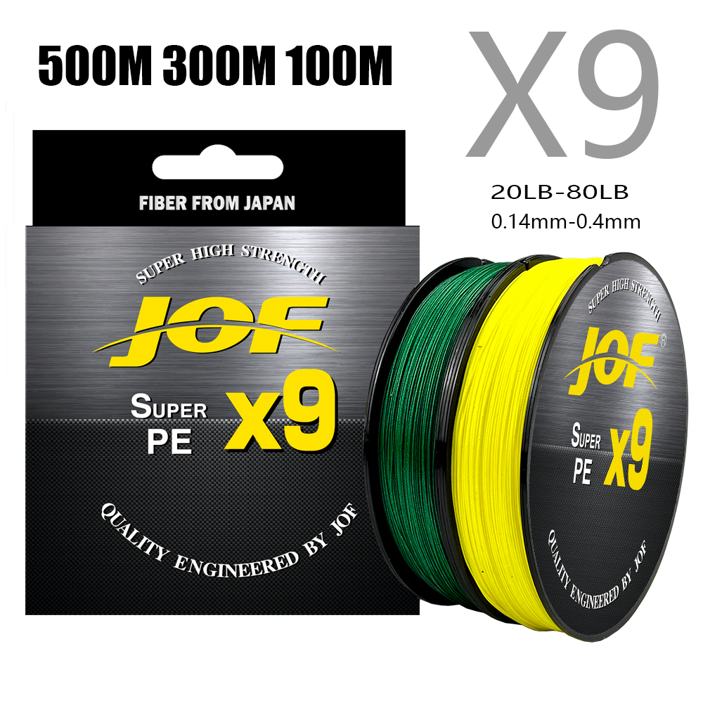 JOF X9 Braided Fishing Line PE - Freshwater Line ulasan dan harga