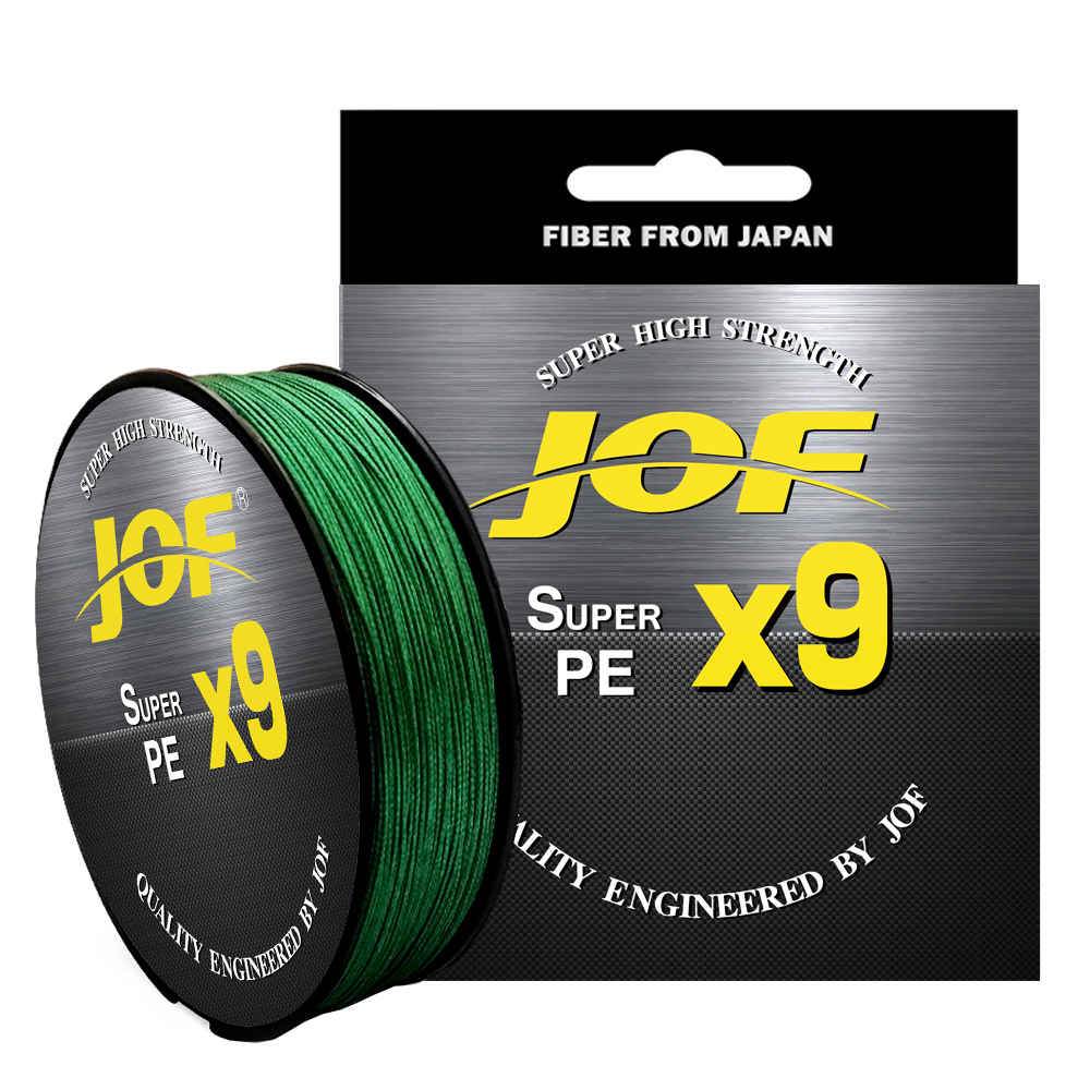 JOF X9 Braided Fishing Line PE - Freshwater Line ulasan dan harga