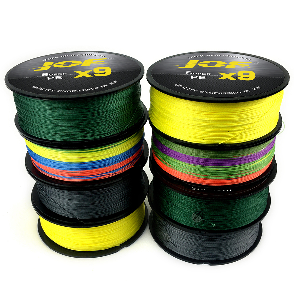 JOF X9 Braided Fishing Line PE - Freshwater Line ulasan dan harga
